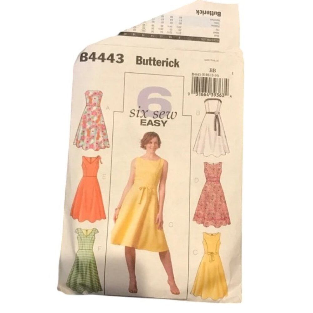 Butterick Women's Dress Pattern B4443